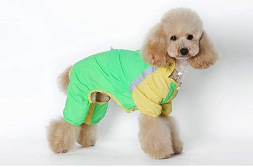 Pzssxdzw Nouvel Animal De Compagnie Impermeable Nounours Petit Chien Moyen Et Grand Impermeable Pour Animaux De Compagnie Vent Et Pluie Impermeable Chien Bicolore Green Xxxxx Large Amazon Fr Animalerie