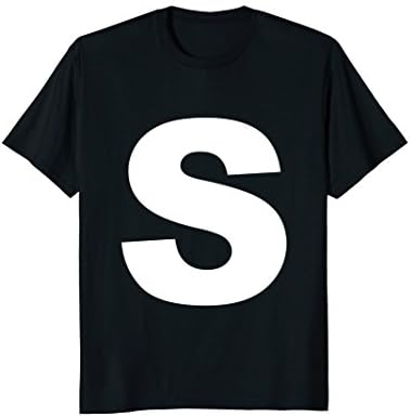 S alphabet letters Shirt SPELL IT OUT
