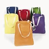 Canvas Bright Tote Bags (12 Pack) 10