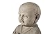 Alfresco Home Praying Buddha Statuary, Antique Brown
