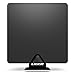 HDTV Antenna and Amplifier, Liger 50 Mile Range Ultra-Thin Indoor Antenna and Antenna Amplifier - Receive HD Television Signals for Free - Includes 10 ft Coaxial cable, Adhesive and Stand.