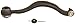 MOOG CK80054 Front Left Upper Suspension Control Arm and Ball Joint Assembly for Ford Ranger