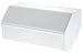 Bostitch Office Bostitch Konnect™ Wide Pencil Holder Desk Organizer, Removable Lid & Dividers, Gray (KT-WCUP-White)