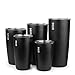 MiiR Insulated Tumbler with press-on lid, Black, 8oz
