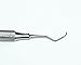 Dental Universal Posterior Columbia Curette 4L4R Rounded Toe Two Cutting Edges Handle 9 Code C-0983