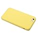 MUNDULEA Compatible iPhone 6/iPhone 6s Case,Liquid Silicone Rubber Soft Microfiber Protective Cover Compatible iPhone 6/ 6s (Yellow)