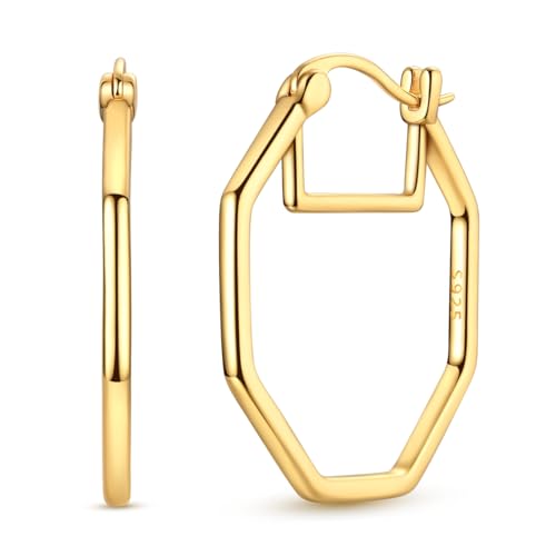 Hapour Gold Claddagh Hoop Earrings