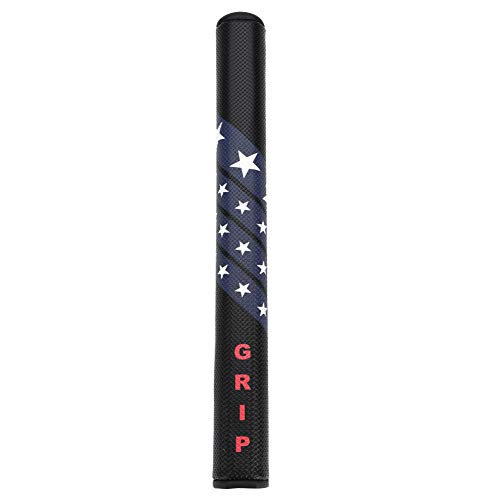 Golf Grip, Anti-skid Golf Club Putter Grip for Golf Practice Super Stability Comfortable Grip (Black) Leisure Sport