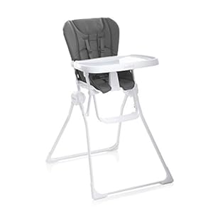 Joovy Nook High Chair Featuring Four-Position Adjustable Swing Open Tray, and Removable, Dishwasher-Safe Tray Insert for…
