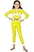 Power Ranger Girls' Big Pajama Set, Yellow, 8