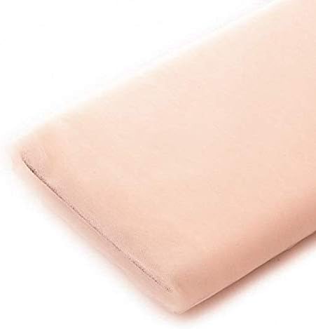 Craft and Party 60" by 36" Yard (3 ft) Fabric Tulle Bolt for Wedding and Decoration (Blush) Sold by The Yard