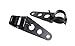 Black Fork Ear Headlight Clamp Brackets LED Accessory Mount Motorcycle Chopper Cafe Racer 35mm-43mm