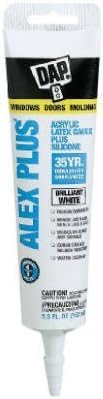 Alex PlusÂ® Acrylic Latex Caulk Plus Silicone 18128 by DAP PRODUCTS INC