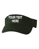 Go All Out One Size Forest Visor Customized Add