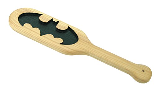 Bat Paddle Discipline Spanking Paddle in Ash BDSM Fetish Gear by The Kink Factory USA