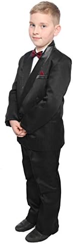 Boys Black Tuxedo for Weddings, Proms, Cruises 6 month - 15 years Tux