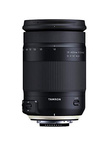Tamron 18-400mm F/3.5-6.3 DI-II VC HLD All-in-One Zoom for Nikon APS-C Digital SLR Cameras (6 Year Limited USA Warranty)