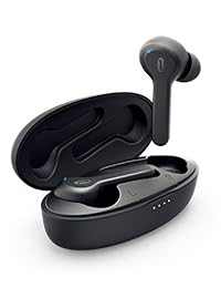 Auriculares Bluetooth, VAVA MOOV 28 inalámbrica, auriculares deportivos internos auriculares con cancelación de ruido en el micrófono (8 horas de reproducción, IPX5 a prueba de salpicaduras, estéreo aptX, diseño de aluminio magnético Bronce