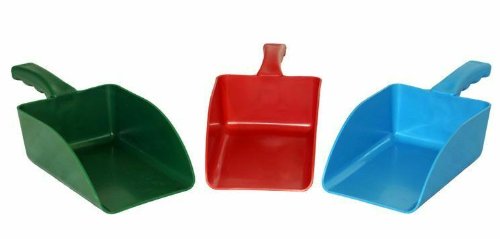 William Hunter Equestrian Large square feed scoop - green