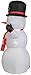 Gemmy Airblown Inflatable Snowman, 4 FEET Tall