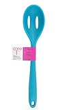 Core Kitchen Silicone Slotted Spoon, Turquoise 1-Pack
