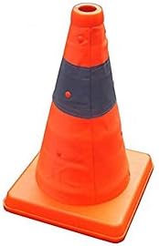 Mocase Collapsible Safety Emergency Traffic Cone 17.7 Inch