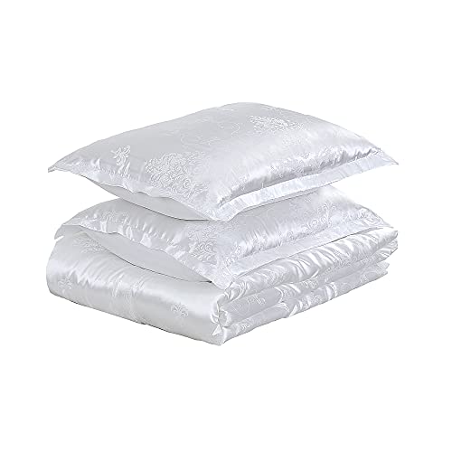 RaytrueX White King Size Comforter Set,All Season Bedding Comforter