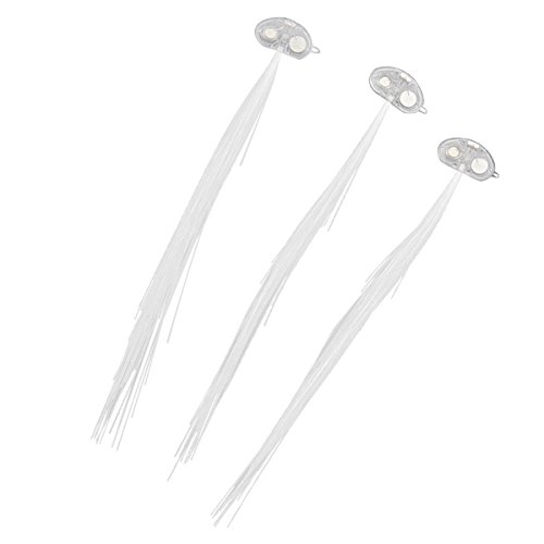 image for LUOEM 10Pcs LED Braid Hair Lights Party Favors Supplies Light Up Toys 
