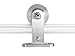 TMS Stainless Steel Barn Wooden Door Sliding Roller Hardware Part for 1 Inch Round Rail