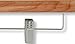 Honey-Can-Do HNGZ01535 Skirt/Pant Hangers with Clips, Cedar, 8 Pack