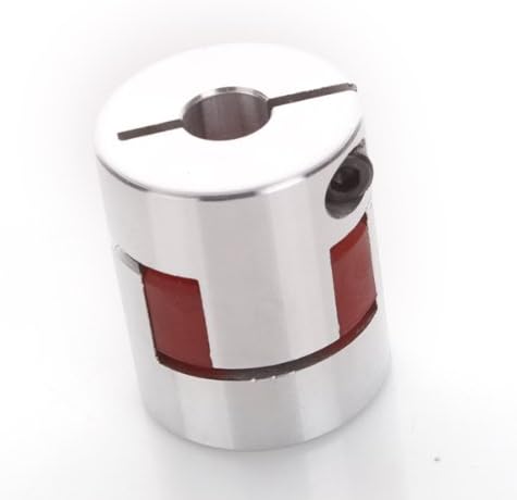 Autek 8mm X 12mm CNC Flexible Jaw Spider Plum Coupling Shaft Coupler D 25mm L30mm(Coupling8x12)