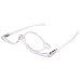 EYEGUARD Readers 2 Pack Magnifying Makeup Glasses Eye Make Up Spectacles Flip Down Lens Folding Cosmetic Womens Reading Glasses +1.50