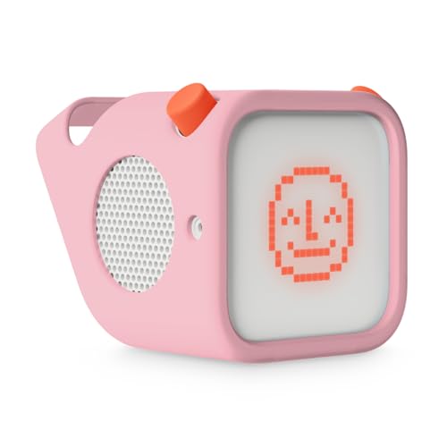 Yoto Player (3rd Gen.) + Adventure Jacket Think Pink – Kids Bluetooth Audio Speaker, All-in-1 Screen-Free Device Plays Stories Music Podcasts Radio White Noise Thermometer Nightlight Ok-to-Wake Clock