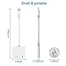 Headphone Adapter for iPhone Adaptor 3.5mm Jack Dongle Earphone Connector Convertor 2 in 1 Music Accessories Charger Cables Charge & Audio Compatible for iPhone 8/ X/XS MAX/XR/ 8Plus/ 7/7 Plus-Whitethumb 4