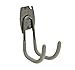 Organized Living - 7115561350 Activity Organizer Big Work Hook, 75 lb Capacity Granite Gray