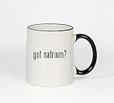 got natrium? - 11oz Black Handle Coffee Mug Cup