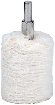 JUNERAIN Cotton Polishing Mop Buffing Cloth Wheel Grinding Abrasive Tools (40mm)
