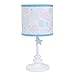 Disney Ariel Sea Princess Lamp Base with Shade, Blue/White/Gold/Pink