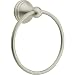 Moen DN8486BN Preston Collection Bathroom Hand Towel Ring, Spot Resist Brushed Nickel primary