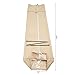 C-Hopetree Patio Umbrella Cover for 7ft to 11ft Solar LED Outdoor Market Umbrellas, Waterproof, with Zipper and Rod, Beige