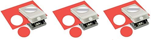 EK Tools Circle Paper Punch, 2.5-Inch, New Package (3-(Pack))