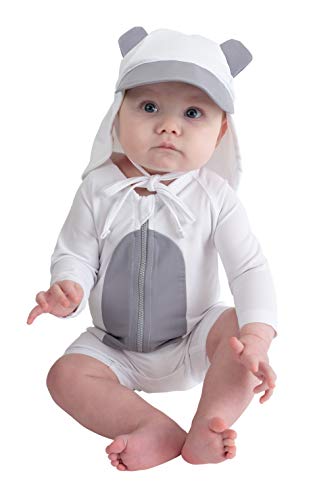 Infant Swimsuit Boy Cuddle Club One-Piece UPF 50+ Infant Sunscreen