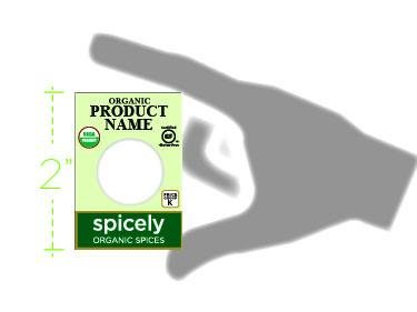 SPICELY ORGANIC SEASONING ZAATAR W/SALT 0.35 OUNCE ECOBOX CERTIFIED GLUTEN FREE