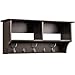 Prepac 36 inch Wide Hanging Entryway Shelf, Espresso