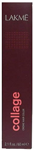 Lakme Collage Creme Hair Color, 5/59 Red Mahogany Light Brown, 2 Ounce