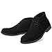 GM GOLAIMAN Men's Chukka Boots Casual Suede Lace up Dersert Shoes Black 11
