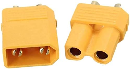 YUNIQUE GREEN-CLEAN-POWER - XT30 Male-Female Connectors for Rc Lipo Batteries, Yellow, Small - Image 4