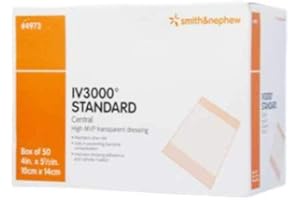 SMITH & NEPHEW Opsite IV 3000 Dressing /4 x 5.5 Inch, Box of 50