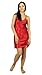 Up2date Fashion Satin Charmeuse Chemise with Belt, 5 Colors, Plus Sizes, Style-ChePL