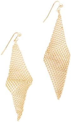 Jules Smith Mini Mesh Wave Earrings
